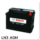แบตเตอรี่รถยนต์ BOSCH บอส ราคา รถ เก๋ง ตู้ กระบะ บรรทุก ปิคอัพ ln3 agm 12 โวลท์ 70 แอมป์ 760 CCA