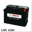 แบตเตอรี่รถยนต์ BOSCH บอส ราคา รถ เก๋ง ตู้ กระบะ บรรทุก ปิคอัพ ln5 agm 12 โวลท์ 92 แอมป์ 850 CCA
