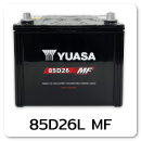 แบตเตอรี่รถยนต์ yuasa ยัวซ่า ราคา รถ เก๋ง ตู้ กระบะ บรรทุก 85d26l-mf 12 โวลท์ 65 แอมป์  CCA
