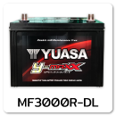 แบตเตอรี่รถยนต์ yuasa ยัวซ่า ราคา รถ เก๋ง ตู้ กระบะ บรรทุก mf3000r-dl 12 โวลท์ 80 แอมป์  CCA